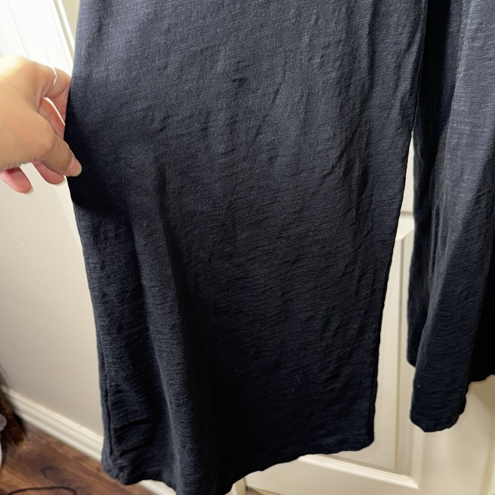 Wide leg pants with elastic waist - Picture 2 of 3